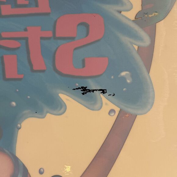 VTG Lilo And Stitch Original Release Christmas Window Cling Sticker Unused 25x18 - Picture 6 of 6